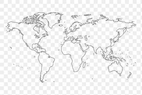 World Map Outline, Map Png, Png Pattern, Line Images, Pop Ceiling Design, Map Background, Hand Drawn Illustration, Design Illustrations, Drawn Illustration