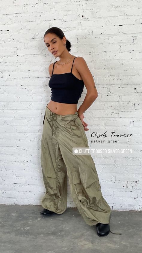 Motel Rocks Parachute Pants, Cargo Parachute Pants, Parachute Cargo Pants, Parachute Cargo, Motel Rocks, Hippie Art, Cool Fits, Summer Fits, Fit Inspo