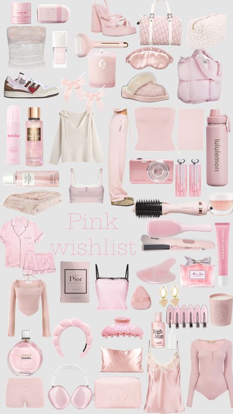 Pink Wishlist, Secret Aesthetic, Girly Christmas Gifts, Girl Essentials, Girly Pop, Christmas Dreaming, Pink Lifestyle, Pretty Pink Princess, Pink Things