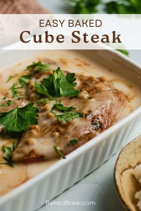 Ranch Cube Steak Recipes, Cubed Steak With Cream Of Mushroom Soup, Gluten Free Cube Steak Recipes, Cubed Steak In Oven, Cube Steak With Cream Of Mushroom Soup, Oven Cubed Steak And Gravy, Tender Cube Steak Recipes Oven, Oven Baked Cubed Steak With Gravy, Tender Cube Steak Recipes Stove Top