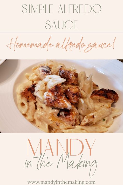 Alfredo Sauce — Mandy in the Making | Meals & More on YouTube Mandy In The Making Recipes, Mandy In The Making, Jessica O, Sunday Cooking, Big Mac Sauce, Mac Sauce, Homemade Alfredo, Homemade Alfredo Sauce, Sauces And Dips