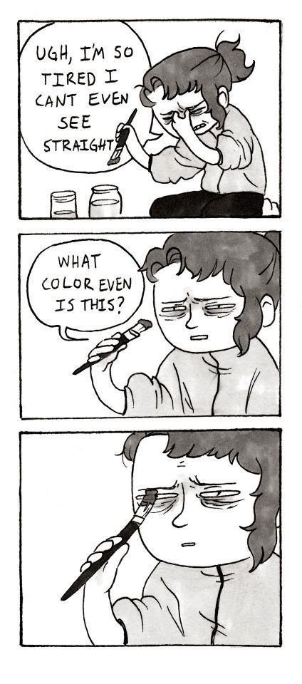 Mini art dump - memes post - Imgur Cassandra Calin, 4 Panel Life, Artist Problems, Artist Humor, Art Major, Art Jokes, Online Comics, Artist Life, Art Memes