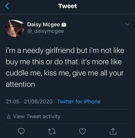 Needy Girlfriend, Instagram Thoughts, Lesbian Quotes, Girlfriend Quotes, Twitter Quotes Funny, Relationship Memes, Couple Quotes, In A Relationship, Deep Thought Quotes