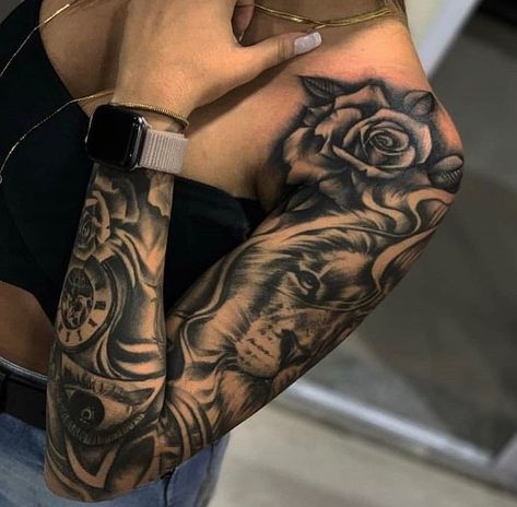 Tattoo Fairy, Arm Sleeve Tattoos For Women, Forarm Tattoos, Tattoos For Women Half Sleeve, Upper Arm Tattoos, Inspiration Tattoos, Forearm Tattoo Women, Tattoos For Black Skin, Leg Tattoos Women