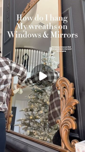 Alexis Gonzalez on Instagram: "Comment SHOP for links 
Stock up on my favorite suction hooks before you start your Christmas decorating! They are on sale right now ! I love using these to hang up my wreaths on windows and mirrors!! They work so well, so easy to use and you can reuse year after year! 
Direct link to shop : https://urlgeni.us/amzn/Wreathsuctionhook

#amazonfinds #amazonhome #amazonhomefinds #founditonamazon #christmasfinds #tis #christmastipsanddecor" Wreath Over Mirror, Wreaths On Windows, Wreath On Mirror, Diy Fall Wreath, Hanging Wreath, Amazon Home, Christmas Decorating, Fall Wreaths, Xmas Decorations