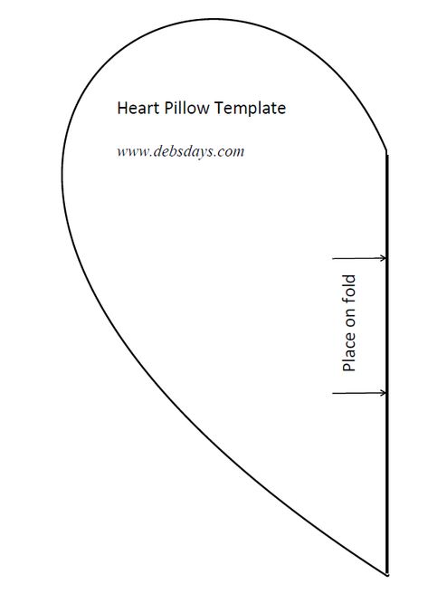 Learn how to make a homemade heart throw pillow from recycled jeans. A DIY sewing craft project with step by step tutorial video. Sewing Pillow Patterns, Patterns For Stuffed Animals, Sewing Pillows Ideas, Printable Heart Template, Heart Pillows, Sewing Templates, Heart Printable, Pillow Tutorial, About Heart