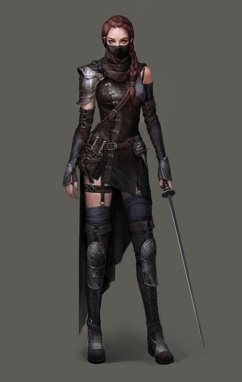 ArtStation is the leading showcase platform for games, film, media & entertainment artists. Warrior Outfit, Maid Sama, Shugo Chara, Fantasy Armor, Fantasy Warrior, Fantasy Clothing, Fantasy Fashion, Character Outfits, Character Portraits