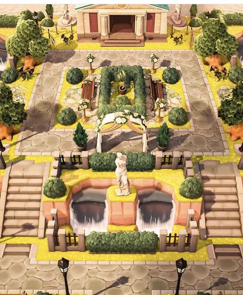 Museum Entrance, Pagoda Garden, Acnh Cottagecore, Animal Crossing 3ds, Animals Crossing, Ac New Leaf, Animal Crossing Funny, Animal Crossing Guide, Animal Crossing Wild World