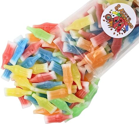 Wax Bottle Candy, Wax Candy, Wax Lips, Candy Drinks, Flavored Syrup, Alphabetical Order, Blue Raspberry, Birthday List, 1 Pound