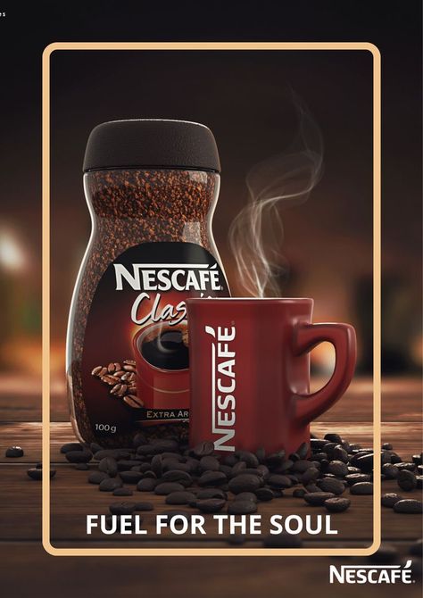 Nescafe Ads, Nescafe Gold Blend, Nescafe Gold, Coffee Instagram, Creative Ads, Ad Design, Cappuccino, The Dreamers, Photoshop