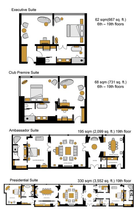 Small Hotel Room Layout Plan, Suite Rooms Hotel, Hotel Room With Fireplace, Hotel Suites Floor Plan, Suite Room Design Hotel, Suite Hotel Room Luxury Plan, Luxury Hotel Suite Room Plan, Hotel Suites Design, Hotel Suite Floor Plan Luxury