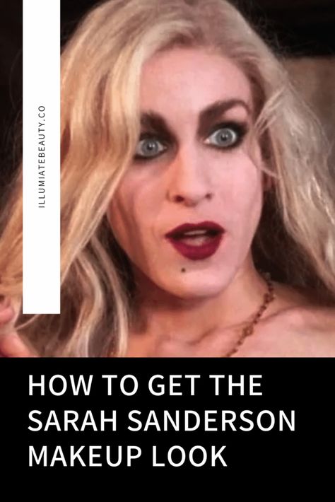 Hocus Pocus Sarah Sanderson Makeup, Hocus Pocus Make Up Ideas, Sarah Sanderson Make Up, Sarah Sanderson Makeup Tutorial, Sarah Hocus Pocus Makeup, Sara Sanderson Costume Diy, Sara Sanderson Makeup, Sarah Hocus Pocus Costume, Hocus Pocus Makeup Looks