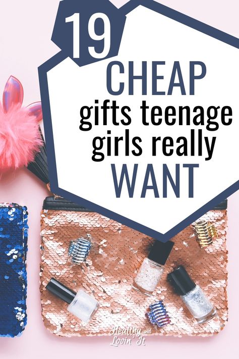 Here are some cheap Christmas or birthday gift ideas for a teenage girl! Many of these top gifts are under $10. Whether your girl is turning 13 or 18, there is something here she will love! These are cool enough and unique enough to please a teenager, but they are also very inexpensive. I have already bought #2 for my daughter and #9 for myself!! #HealthyandLovinIt #giftsforteens #cheapgiftsideas Gifts 13 Girl, Unique Gifts For Teenage Girl, Diy Gifts For Teenage Girl, Birthday Gifts For Myself, Birthday Gift Ideas For Teenage Girl, Christmas Gifts For Teenage Girls Ideas, Birthday Gifts For Teenage Girl, Gifts For Teenagers Girls Ideas, Teenage Girl Christmas Gifts