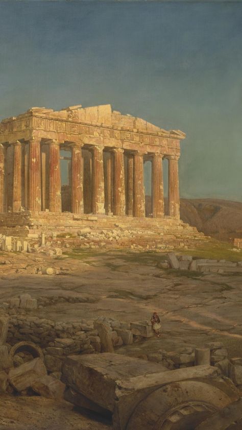 eldritch gourmand — Frederic Edwin Church (1826 - 1900) The Heart of... Ancient Rome Aesthetic, Ancient Greece Aesthetic, Greece Wallpaper, Frederic Edwin Church, Greek Aesthetic, Classical Studies, Rome Aesthetic, Architecture Antique, Greece Aesthetic