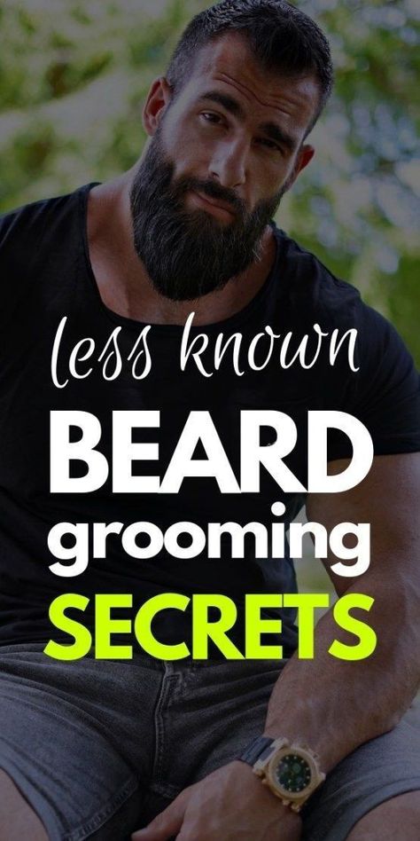 Grooming Tips For Men, Beard Maintenance, Beard Ideas, Guys Grooming, Beard Tips, Thick Beard, Men's Facial Hair, Best Beard Styles, Beard Care Products