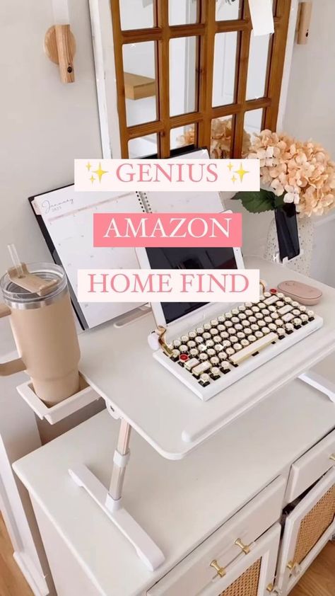 Accomplish your 2023 goals with this find! Goes from desk mat to a standing desk with LOTS of adjustable heights to use in various spaces of your home 👏🏻! ✨ ✨ #amazonfinds #amazonmusthaves #amazonfavorites #amazonfinds2023 #amazonmusthave #amazonfavorite #amazongadgets #founditonamazon #amazongadget #amazongadgetsyouneed #amazonhomefinds #amazonmusthaves #amazonfavorites #amazonhome #deskspace #desksetup #desksetups #standingdesk #standingdesks #amazonoffice #officeinspiration #homeofficeideas Best Amazon Buys, Amazon Hacks, Deco Studio, Bed Tray, Find Amazon, Amazon Home Decor, Lap Desk, Laptop Table, Bed Table