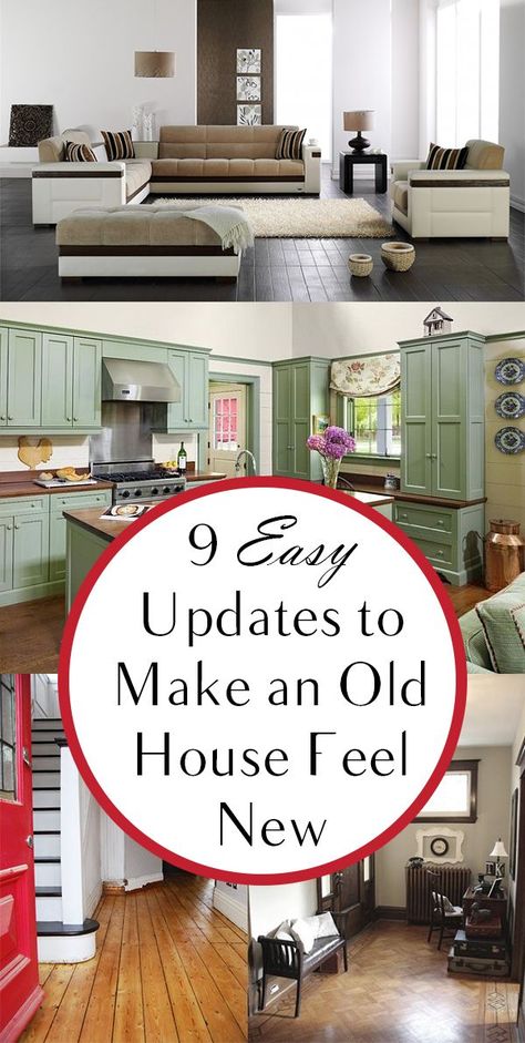 9 Easy Updates to Make an Old House Feel New | How To Build It Easy Home Improvement Projects, Easy Home Improvement, Home Remodeling Diy, Up House, Diy Remodel, Diy Christmas Decorations, Home Tools, Updating House, Old Home