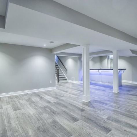 Gray Basement, Basement Colors, Basement Ideas Game Room, Man Cave Basement Ideas, Remodel Basement Ideas, Basement Ideas Bedroom, Basement Ideas Man Cave, Acnh Basement, Dream Basement