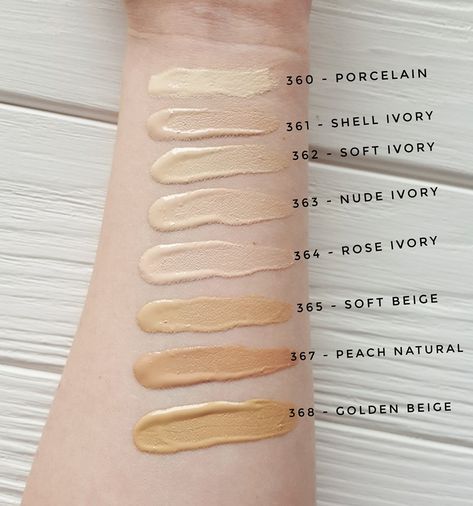 Wet N Wild Foundation, Wet N Wild Photo Focus Foundation, Concealer Swatches, Wet And Wild Foundation, Neutral Skin, Foundation Palette, Neutral Skin Tone, Foundation Swatches, Light Foundation