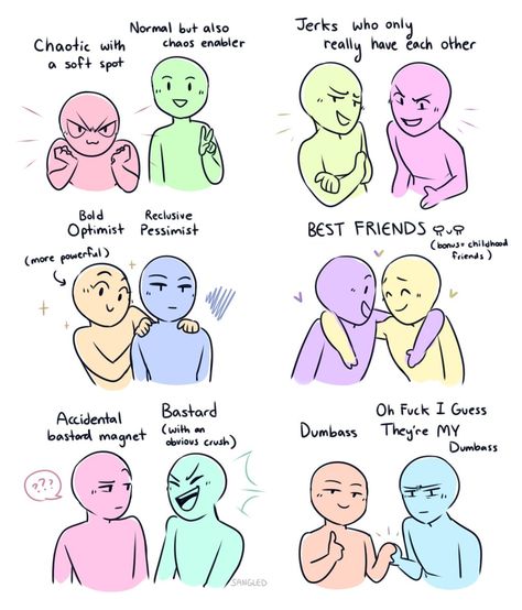 Twitter / Notifications Childhood Friends To Lovers Dynamic, Relashionship Dynamics, Kurt X Ram, Cute Couple Art Base, Ship Dynamic, Character Dynamics, Character Tropes, Ship Dynamics, Futurisme Retro