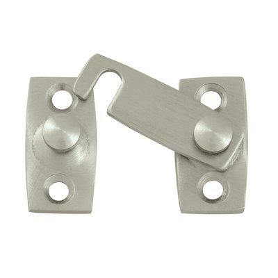 Deltana Shutter Bar/Door Latch Finish: Brushed Nickel Coastal Renovation, Door Knockers Unique, Screen Door Latch, Barn Door Latch, Bar Door, Garage Door Decor, Pocket Door Hardware, Sliding Door Handles, Shutter Doors