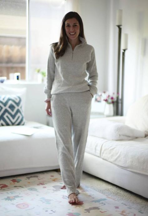 13 Cozy Loungewear Pieces That Are Still Chic | Who What Wear Elegant Loungewear Winter, Women Lounge Wear Outfits Winter, Chic Loungewear Outfits Winter, Modest Lounge Wear, Elevated Loungewear Outfits, Classy Loungewear Outfit, Sophisticated Loungewear, Chic Loungewear Outfits, Winter Lounge Wear