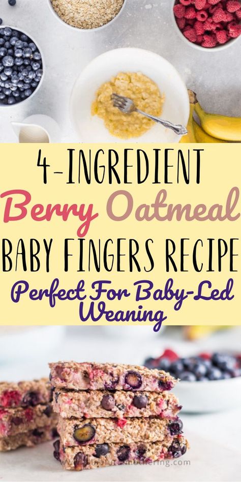 Mixed Berry Oatmeal, Berry Oatmeal, What Is Healthy Food, Weaning Foods, Baby Breakfast, Easy Baby Food Recipes, Baby Led Weaning Recipes, Healthy Baby Food, Weaning Recipes