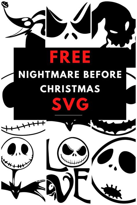 free nightmare before christmas SVGs for cricut Nightmare Before Christmas Stencil, Nightmare Before Christmas Font, Nightmare Before Christmas Tree, Merry Christmas Font, Nightmare Before Christmas Tattoo, Christmas Svgs, Christmas Fonts Free, Nightmare Before Christmas Decorations, Holiday Fonts