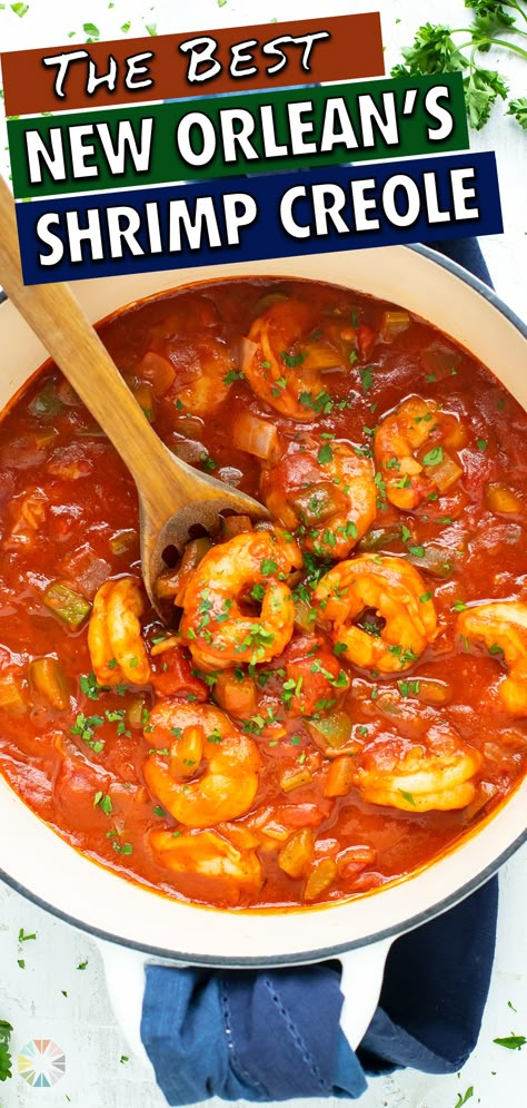 Easy Shrimp Creole Recipe, Shrimp Creole Recipe Easy, Shrimp Creole Recipe, Creole Shrimp Recipes, Creole Shrimp, Recipe For Shrimp, Shrimp Creole, Louisiana Mardi Gras, Cajun Dishes