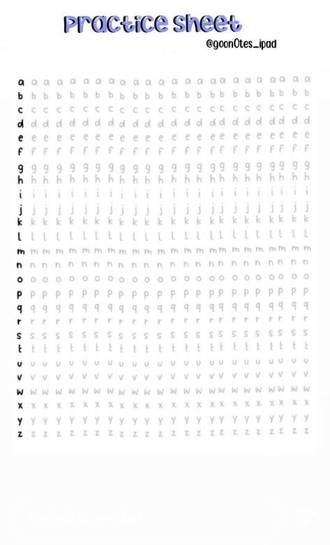 Pinterest is the best way to save and share ideas. Find inspiration for your next project, connect with others who share your interests, and grow your creativity. With over 300 million active users, Pinterest is the world's largest visual discovery platform. Join today and start #Ipad_Handwriting_Practice_Goodnotes #Handwriting_Templates_Free_Printable #Aesthetic_Handwriting_Template #Aesthetic_Handwriting_Practice_Sheets #handwriting #fonts #typography #lettering #font #moderncalligraphy #handwritten Handwriting Practice Sheets Aesthetic, Neat Handwriting Alphabet, Goodnotes Handwriting, Aesthetic Handwriting Practice Sheets, Aesthetic Handwriting Practice, Neat Handwriting Practice Sheets, Handwriting Templates, Aesthetic Handwriting, Handwriting Template