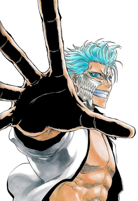 #Bleach #TYBW #Manga #Anime Tite Kubo Art, Grimmjow Jaegerjaquez, Kubo Art, Tite Kubo, Bleach Anime Art, Bleach Art, Bleach Manga, Day Left, Bleach Anime