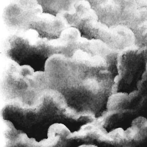 Clouds Filler Tattoo, Tattoos Of Clouds, Realism Clouds Tattoo, Cloud And Lightning Tattoo Design, Clouds Neck Tattoo, Cloud Cover Up Tattoo, Tattoo Clouds Shading Backgrounds, Sky Background Tattoo, Clouds Tattoo For Men