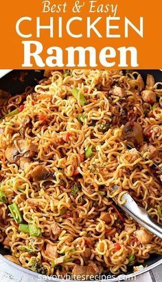 Ramen Stirfry Chicken, Ramen Noodle Chicken Bake, Easy Ramen Stir Fry Recipes, Noodle Main Dishes, Chicken Lo Mein With Ramen Noodles, Chicken Teriyaki Ramen Noodles, Meals With Roman Noodles, Chicken And Ramen Stir Fry, Gf Ramen Noodle Recipes