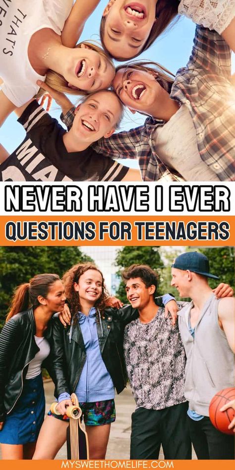 If you're a teenager and after a fun, easy game to play with your friends, then check out these never have I ever questions for teenagers. Night Games To Play With Friends, Never Have I Ever Questions Teenagers Deep, Never Have I Ever Questions Teenagers, Games To Play With Friends Teenagers, Teenager Games, Questions For Teenagers, Fun Games To Play With Friends, Game Night Ideas Family, 20 Questions Game