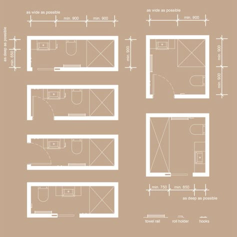 Small Ensuite Layout, Ensuite Floor Plan, Small Bathroom Layout Floor Plans, Small Ensuite Ideas, Senior Bathroom Design, Tiny Bathroom Layout, Bathroom Blueprints, Ensuite Layout, Bathroom Floorplan