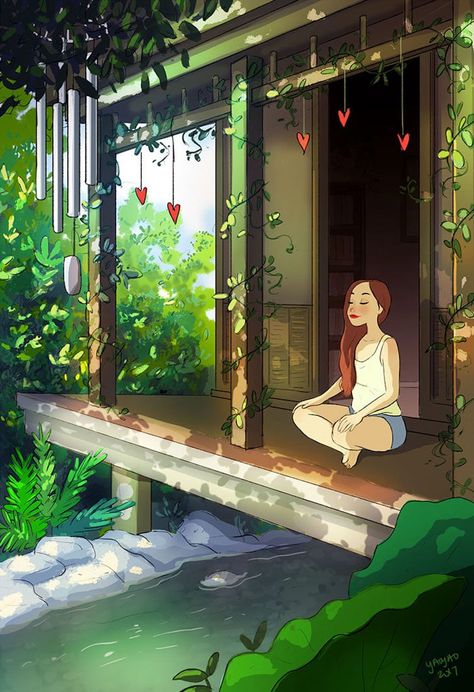 Benefits of Living Alone Showcased in Charming Illustrations Yaoyao Ma Van, Joy Of Living, Have Inspiration, 판타지 아트, Dreamy Art, Anime Boys, Girly Art, Manga Drawing, Manga Girl