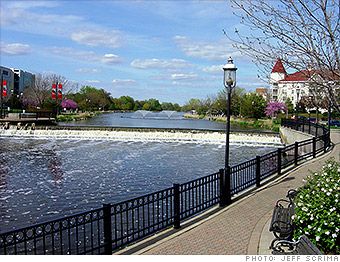 American Small Town, Waukesha Wisconsin, Money Magazine, Natural Swimming Ponds, Small Towns Usa, Swimming Pond, Small Town America, Wisconsin Travel, Wisconsin Dells