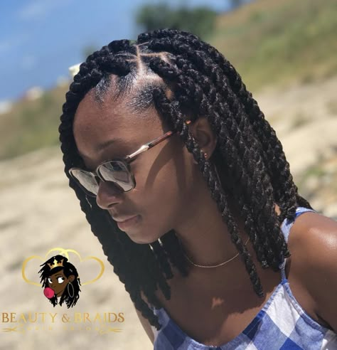 Marley Twist, Bob Braids Hairstyles, Tan Skin Blonde Hair, Short Box Braids Hairstyles, Hair Braiding Styles, Short Box Braids, African Hair Braiding, Marley Hair, Marley Twists