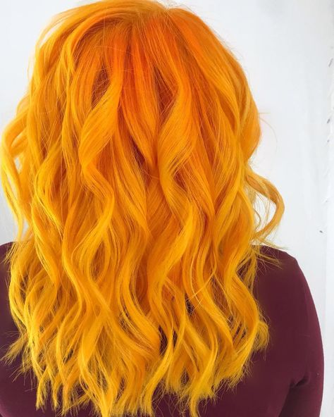 PULP RIOT HAIR DENVER COLORADO on Instagram: “💛MARIGOLD💛 This is giving me serious vibes to go back yellow again! The @pulpriothair NEOPOP collection is no joke!  Lifted base with…” Yellow Orange Hair, Pulp Riot Hair, Pulp Riot, Yellow Hair, Hair Color And Cut, Favorite Hairstyles, Orange Hair, Color Inspo, Hair Envy