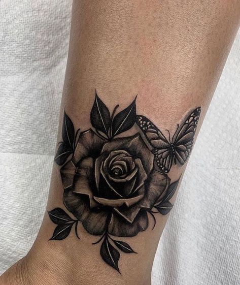 Tattoos For A Cover Up, Nature Vibe Tattoo, Cover Up Tattoos Flowers, Good Cover Up Tattoos, Rose Tattoo Cover Up, Rose Neck Tattoo, Flower Cover Up Tattoos, Inner Wrist Tattoos, Forearm Cover Up Tattoos