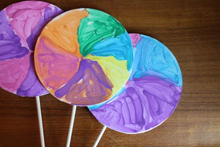 Wonka Crafts For Kids, Willy Wonka Art Projects For Kids, Willy Wonka Activities For Kids, Willy Wonka Crafts, Willy Wonka Crafts For Kids, Lollipop Crafts For Kids, Lollipop Craft, Theatre Crafts, Wonka Party