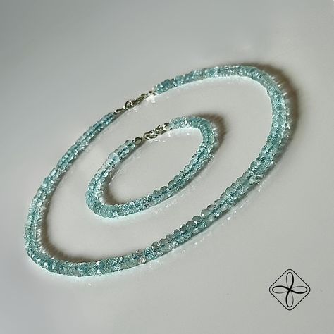 ✨Aquamarine Necklace and Bracelet Set ✨ Designed Using Gem Quality Original Aquamarine Stone and 925 Sterling Silver Necklace And Bracelet Set, Aquamarine Necklace, Necklace And Bracelet, Aquamarine Stone, April 25, Set Design, Bracelet Set, Aquamarine, 925 Sterling Silver