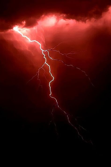 Red Lightning Background, Lighten Background, Vecna Aesthetic, Red Lightning Wallpaper, Red Lightning Aesthetic, Black And Red Lightning, Background Images Dark, Backgrounds For Phones, Cer Nocturn