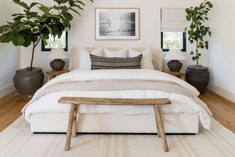 Pure Salt Interiors on Instagram: “Loving this cozy bedroom, it truly feels like a warm hug ✨When it comes to designing, we want to adopt that earthy palette and produce that…” Neutral Bedroom Decor, Pure Salt, Bedroom Redo, Design Technology, Neutral Bedroom, Simple Bedroom, Main Bedroom, Aesthetic Bedroom, Minimalist Bedroom