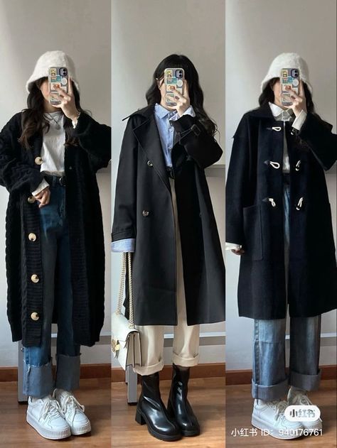 Top 15 Chic & Aesthetic Winter Travel Outfits – The Ultimate Guide | Winter Fashion & Travel Fashion Outfits | Outfits Para Europa En Invierno | Winter Trip Outfit Long Korean Coat, Korean Winter Jackets Women, Airport Outfit Winter Korean, Korean Fashion Long Coat, Korean Winter Coats Women, Japan Winter Style Women, Kdrama Outfits Women Winter, Layered Coats Winter Outfits, Korea Fashion Winter Outfits