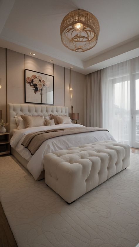 Discover calming and cozy bedroom decor ideas for your dream room Get inspired by modern Zen-inspired design ideas in calming colors Explore dark and cozy decor ideas to create a relaxing bedroom sanctuary Luxury Bed Designs Modern, Luxury House Ideas, Dream Bedroom Luxury, Dark And Cozy, Beautiful House Ideas, Cozy Bedroom Decor Ideas, Modern Luxury House, Bedroom Ideas Luxury, Cozy Decor Ideas