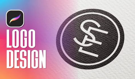 How To Design A Logo with Procreate - Logos By Nick Logo Making Procreate, Logo Design In Procreate, Procreate Logo Tutorial, Logo Design Procreate, Logo In Procreate, Procreate Logo Design, How To Makw, Procreate Logo, Create A Business Logo