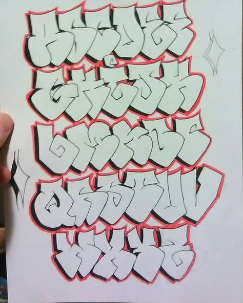 Throw alphabet from 2017 I never posted tell me what u think #sectoroner #sectoronegraff #graffitialphabet #letters #blackbookeverything… Throw Alphabet, Throw Up, Graffiti Alphabet Wildstyle, Graffiti Alphabet Styles, Alphabet Graffiti, Graffiti Lettering Alphabet, Graffiti Wildstyle, Graffiti Art Letters, Graffiti Fonts