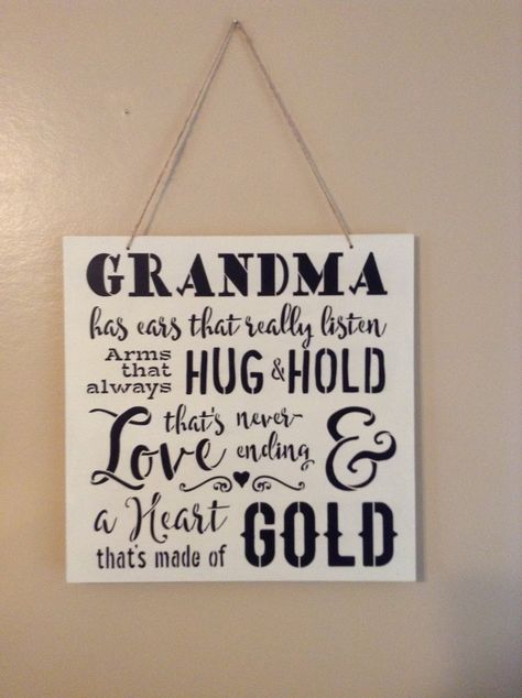 Grandma Quotes From Grandkids, Grandmother Gifts From Grandkids, Cricut Gifts For Grandma, Grandma Sayings, Grandma Gifts From Grandkids, Wife Mom Grandma Sign, Grandma Wooden Sign Gift Ideas, Grandma Quotes Funny, Grandma And Grandpa Signs