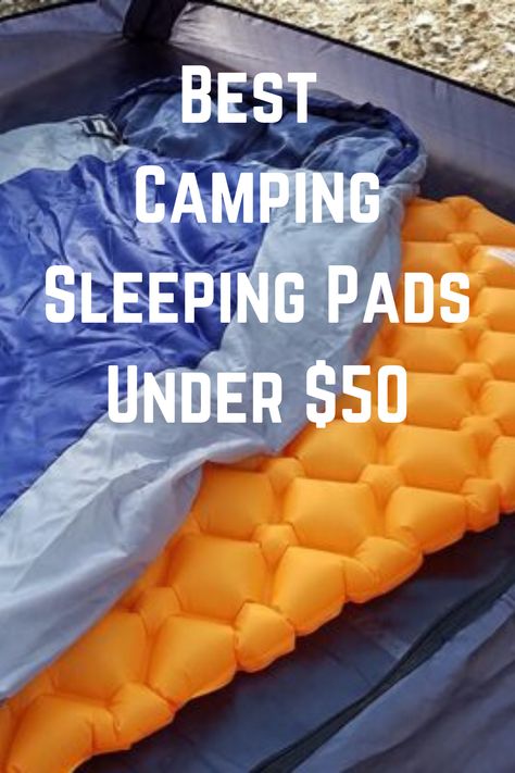 I put all the information I learned while looking for my own sleeping pad into this extensive and helpful how-to guide on picking the best sleeping pad under $50 Diy Camping Pad, Camping Sleeping Hacks, Idaho Roadtrip, Sleeping Pads For Camping, Camper Mattress, Tent Camping Beds, Camping Mats, Diy Mattress, Camping Pad